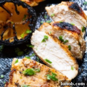 The Ultimate Cast Iron Chicken Breast 9 chicken breast cooked in cast iron skillet and sliced