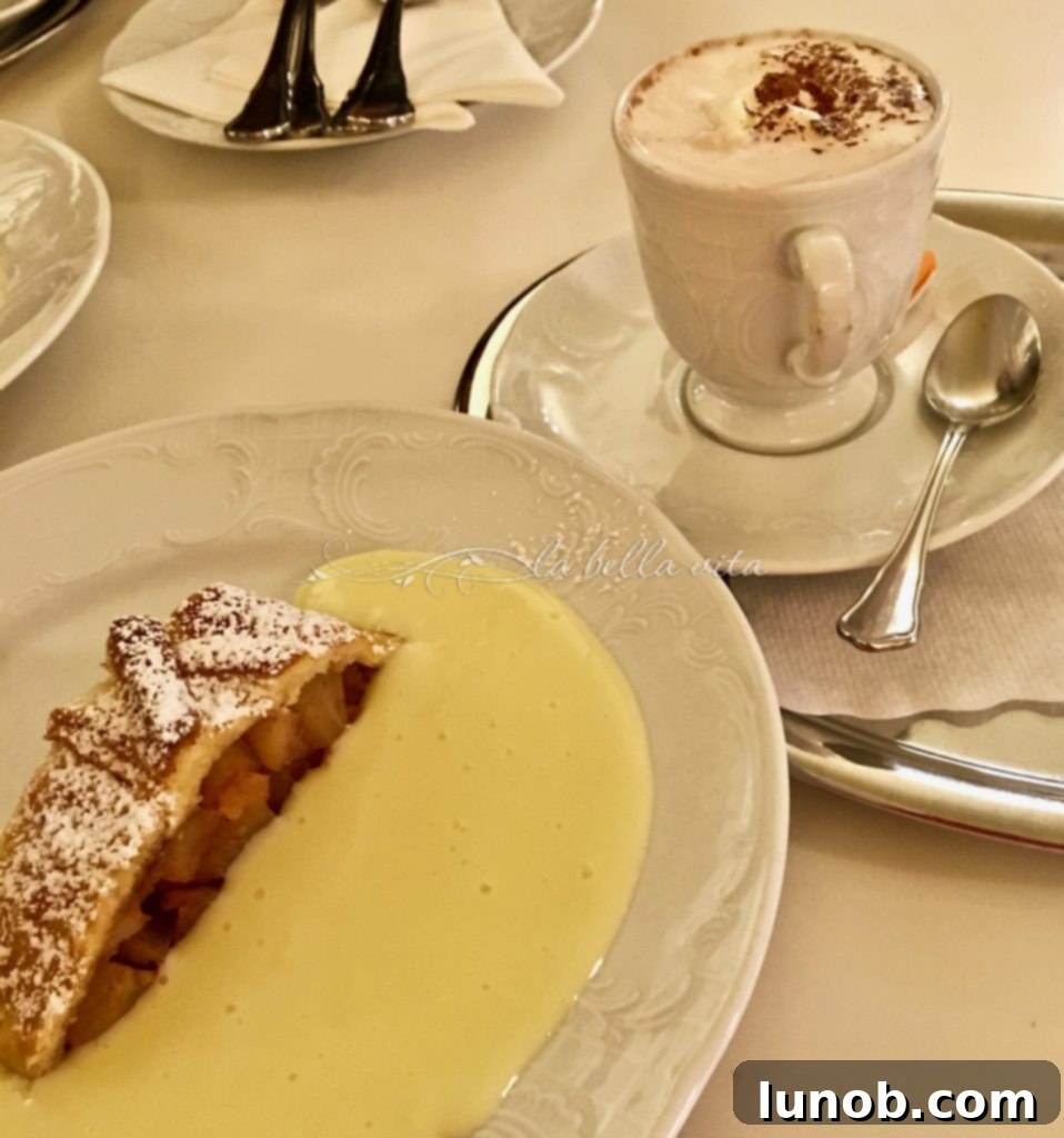 Authentic Austrian Apple Strudel from the Sound of Music Village Cafe