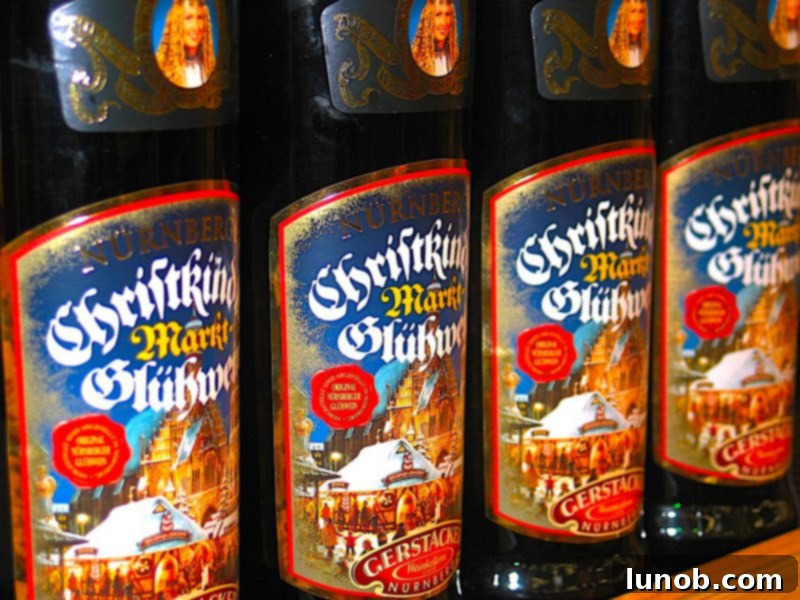 Gluhwein German Mulled Wine Munich Nuremberg Tradition 14 Bottles of Glühwein available for purchase in Germany