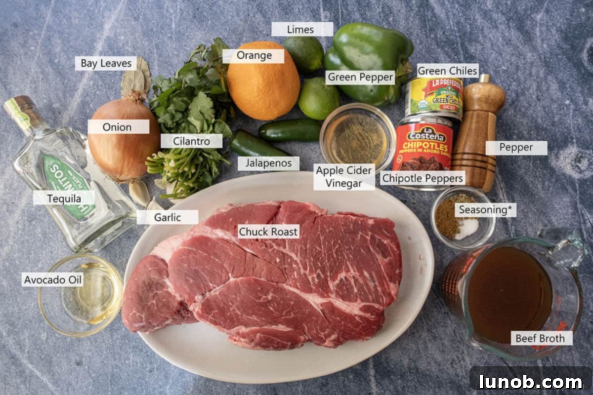 Ingredients for the recipe. 