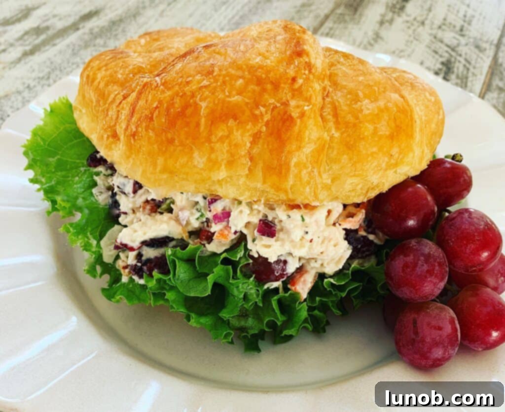 The Best Chicken Salad Ever 4 The Best Chicken Salad, elegantly served