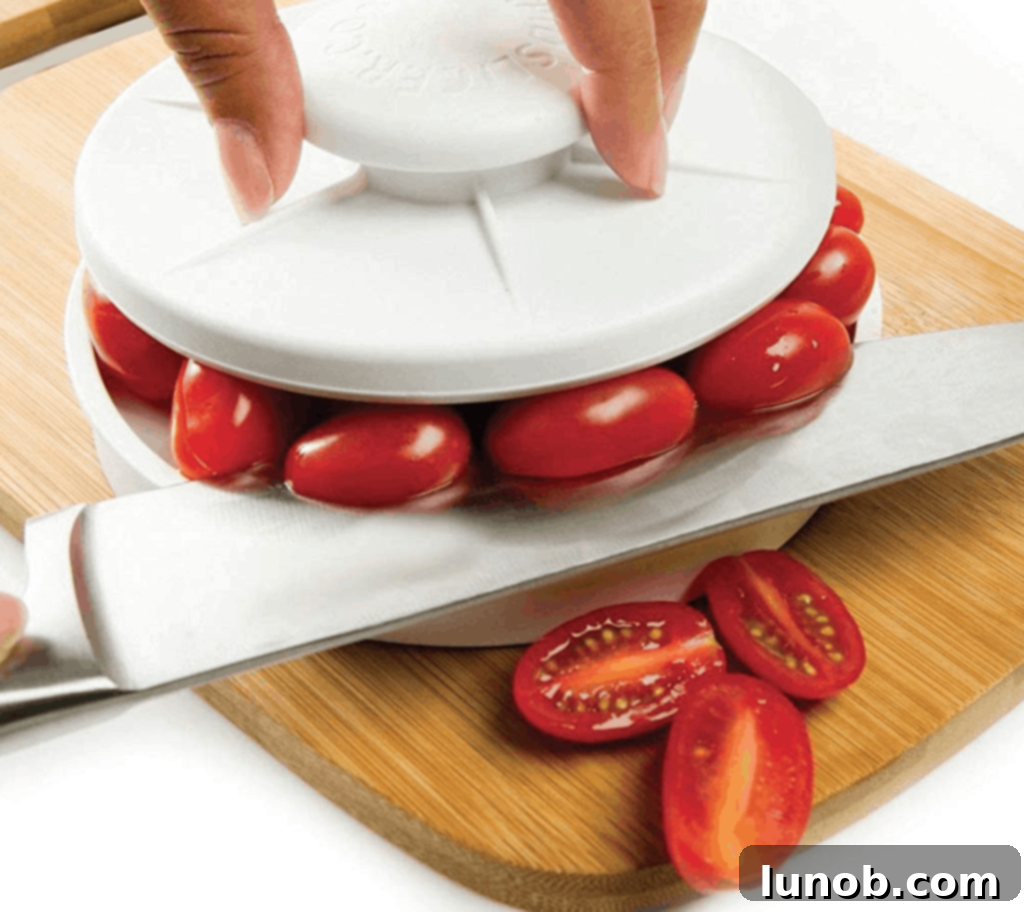 Rapid Slicer for Grapes, Cherry Tomatoes, Cherries