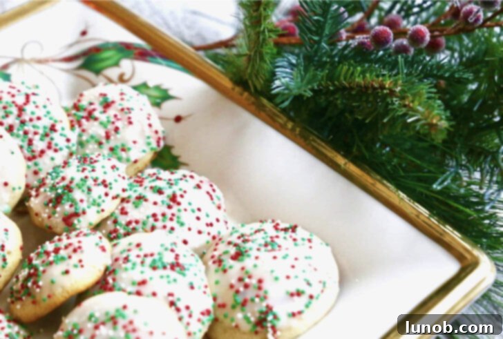 Befanini: La Befana's Traditional Italian Epiphany Cookies 7 Plate of soft Italian Ricotta Cookies.