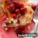 Raspberry and Italian Mascarpone Stuffed French Toast