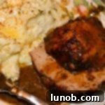 Roasted Pork Tenderloin with Roasted Garlic Vinaigrette