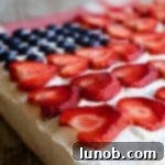 Thumbnail of the Red, White, and Blue Flag Cake.