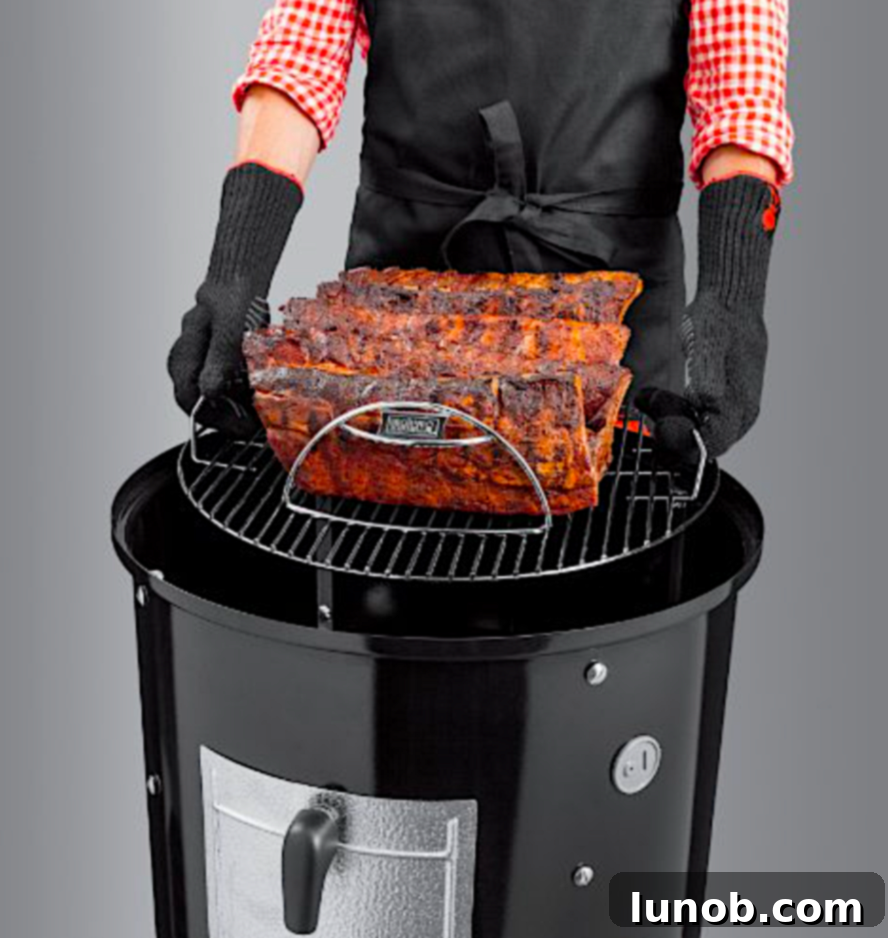 Father's Day Delights: Foodie Gifts for the Culinary Dad 15 Charcoal Smoker - Weber