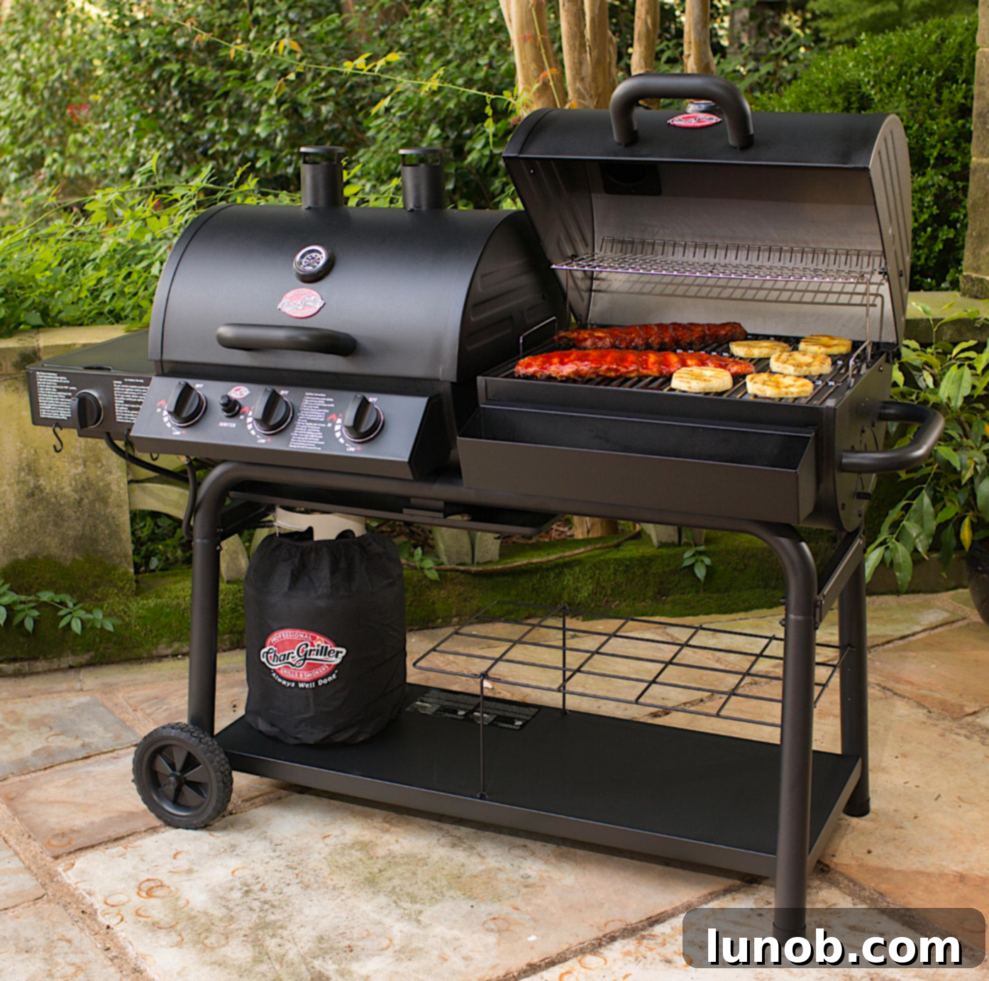 Father's Day Delights: Foodie Gifts for the Culinary Dad 16 Gas and Charcoal Grill - Char-Griller Duo