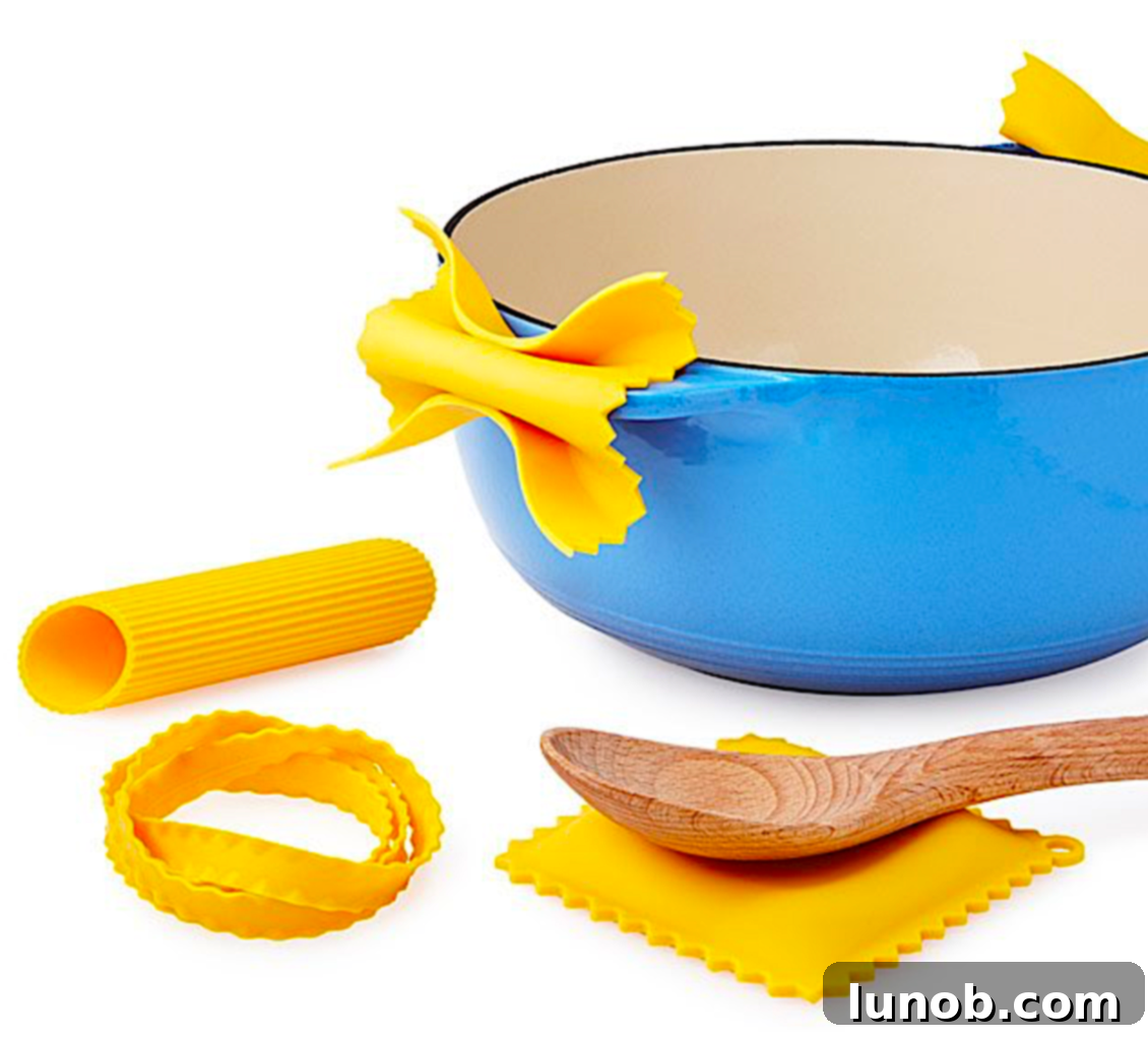 Father's Day Delights: Foodie Gifts for the Culinary Dad 19 Pasta Shaped Pot Holders - Al Dente