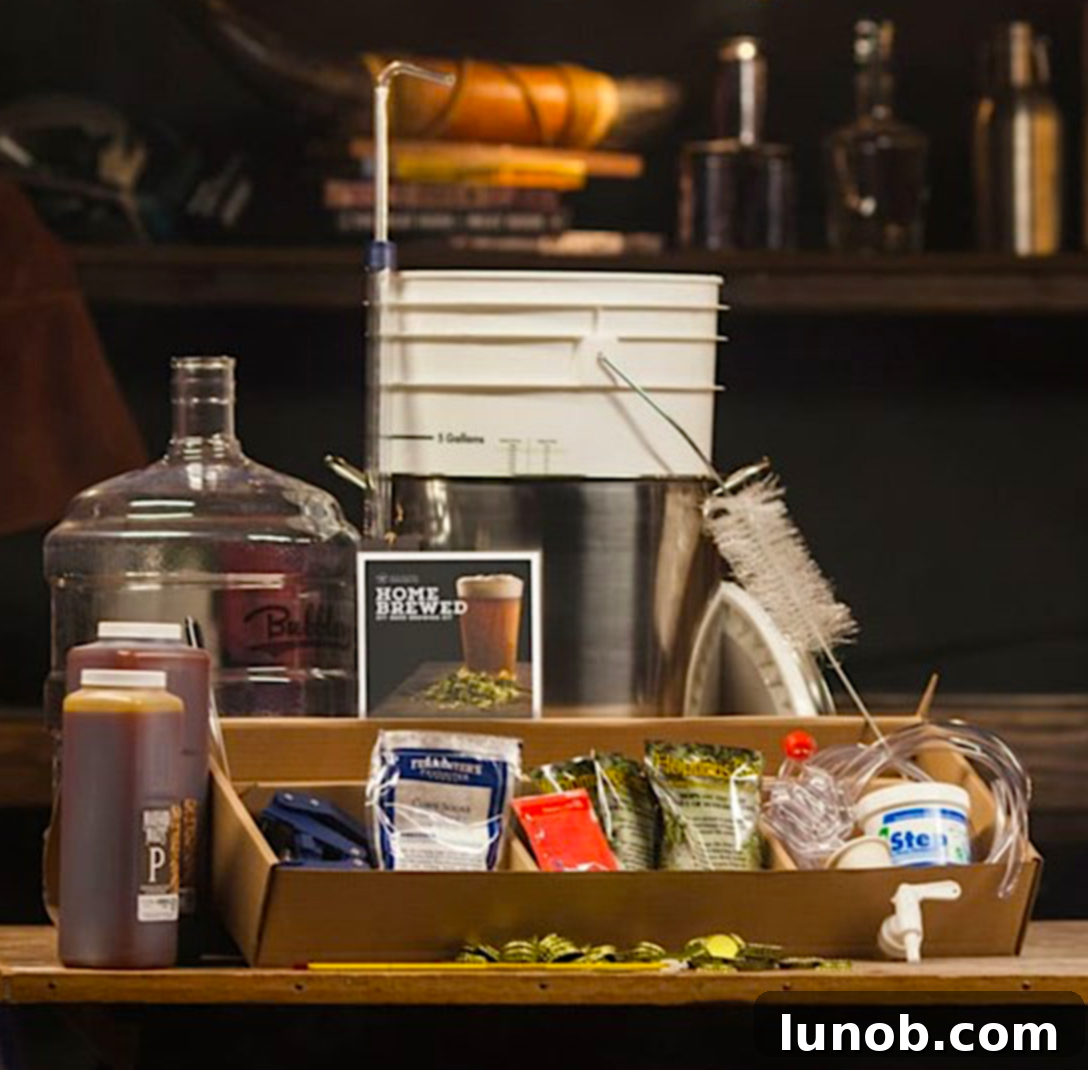 Father's Day Delights: Foodie Gifts for the Culinary Dad 7 Home Beer Brewing Kit - Northern Brewery