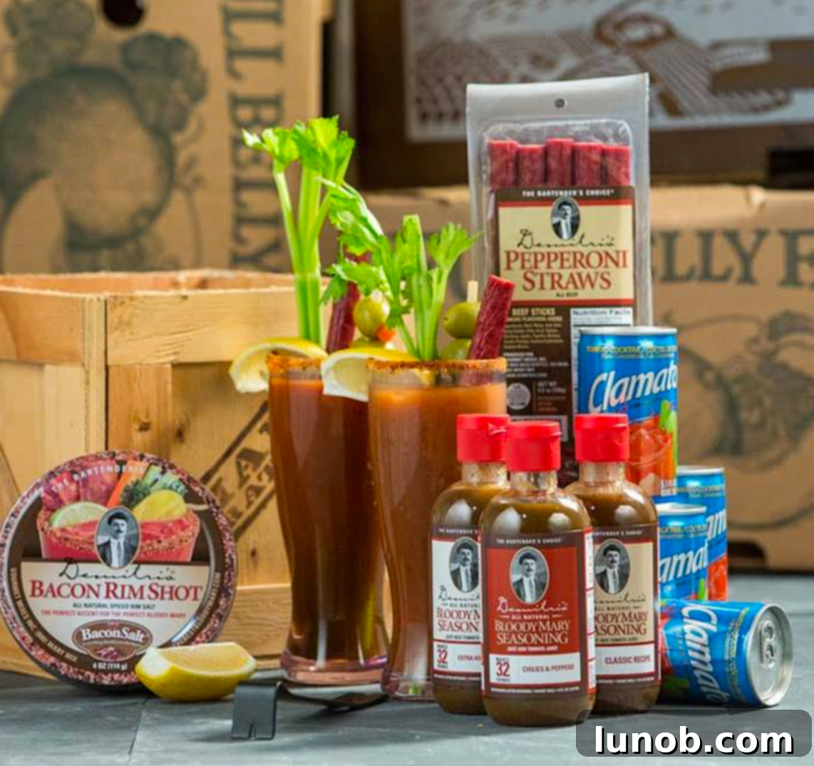 Father's Day Delights: Foodie Gifts for the Culinary Dad 9 Bloody Mary Crate - Man Crates