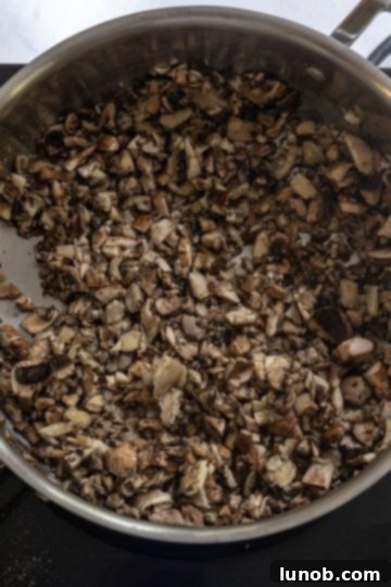 Velvet Truffle Mushroom Risotto 5 sauteed mushrooms, browned and softened