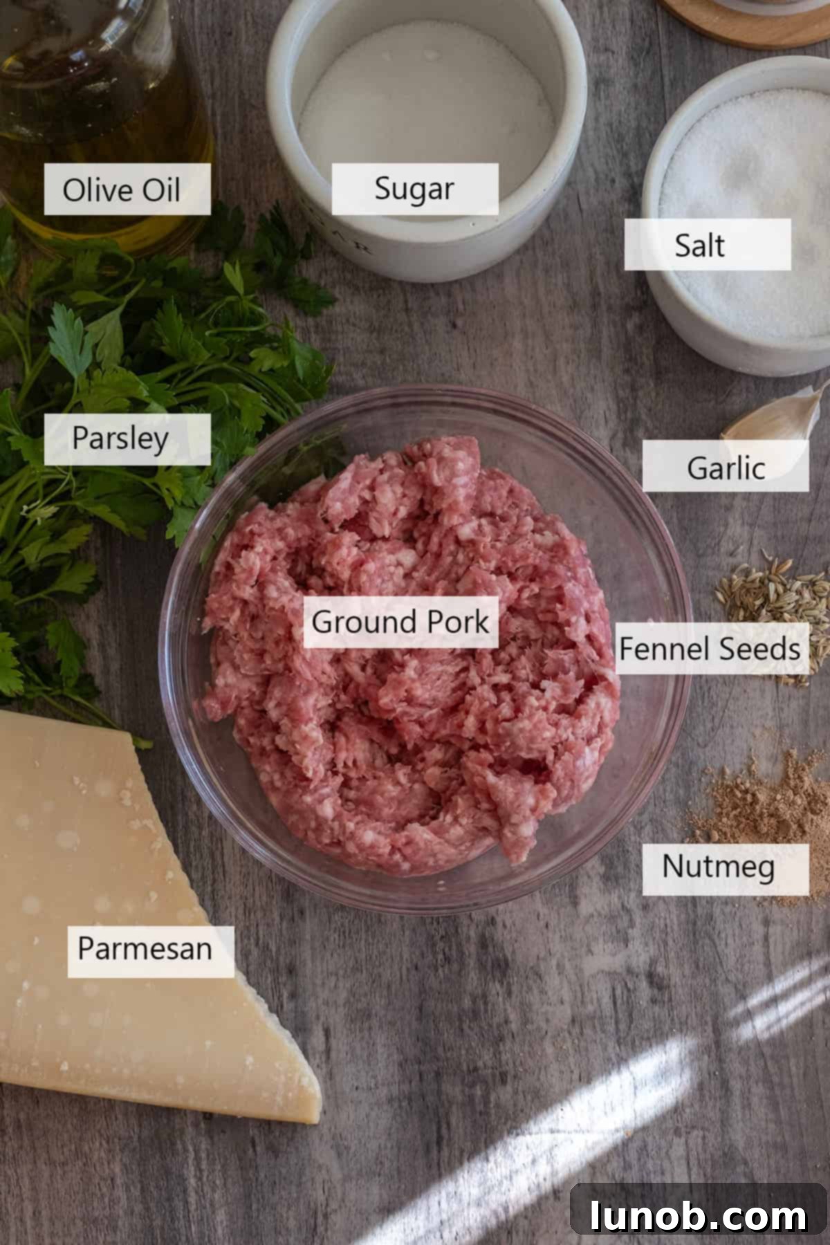 Authentic Italian Sausage Spice Blend 3 Ingredients to make your own Italian sausage.