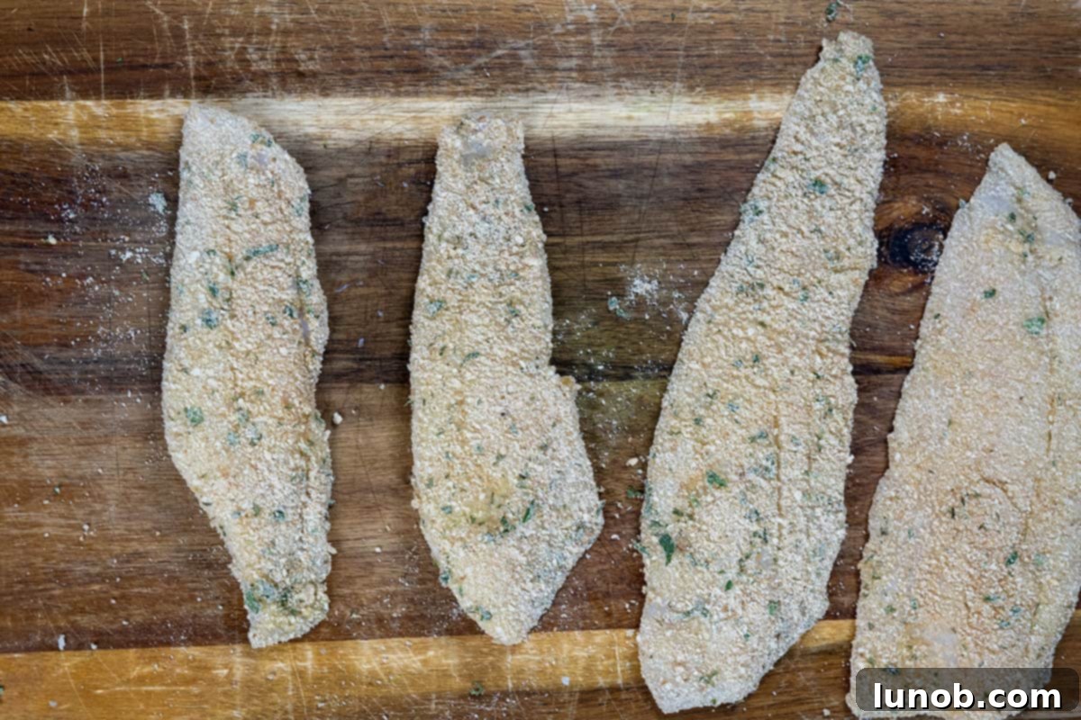 Crispy Fried Flounder Oreganata 4 Fresh flounder fillets breaded with oreganata mixture