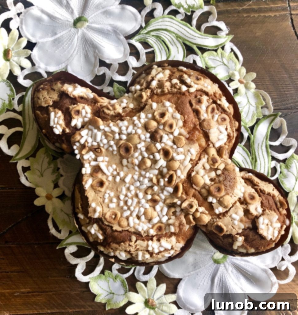 Peach Panettone Parfaits with Mascarpone Cream and Amaretti Cookies