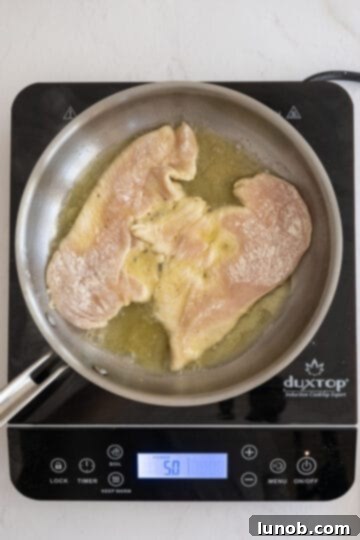 frying chicken