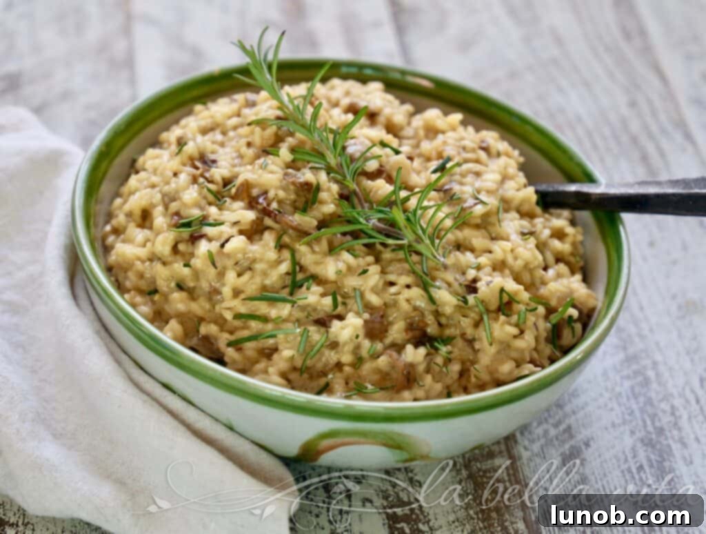 Luxurious Porcini and Truffle Risotto 2 Porcini Mushroom Risotto with Truffles