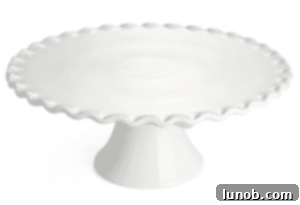White Porcelain Cake Stand