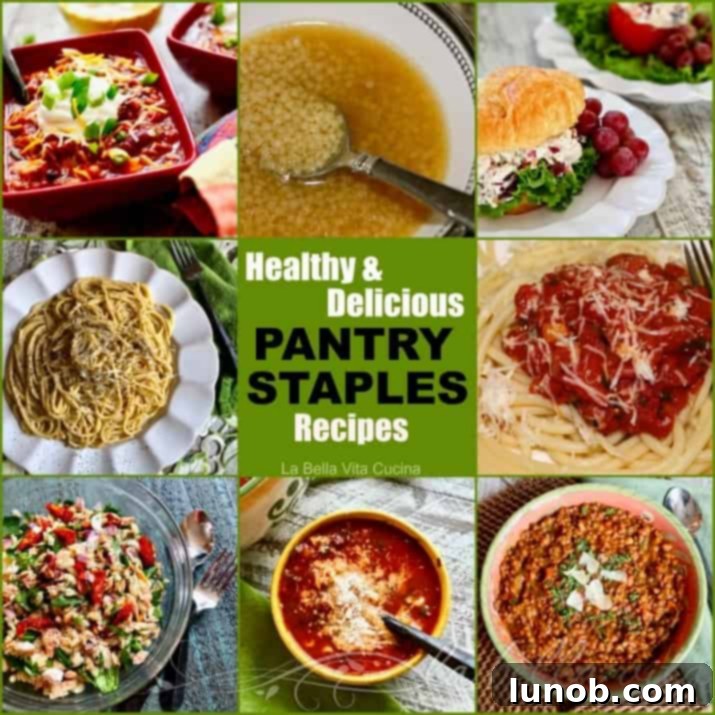 Pantry Perfection: Wholesome & Flavorful 2 Delicious Healthy Recipes Made with Pantry Staples