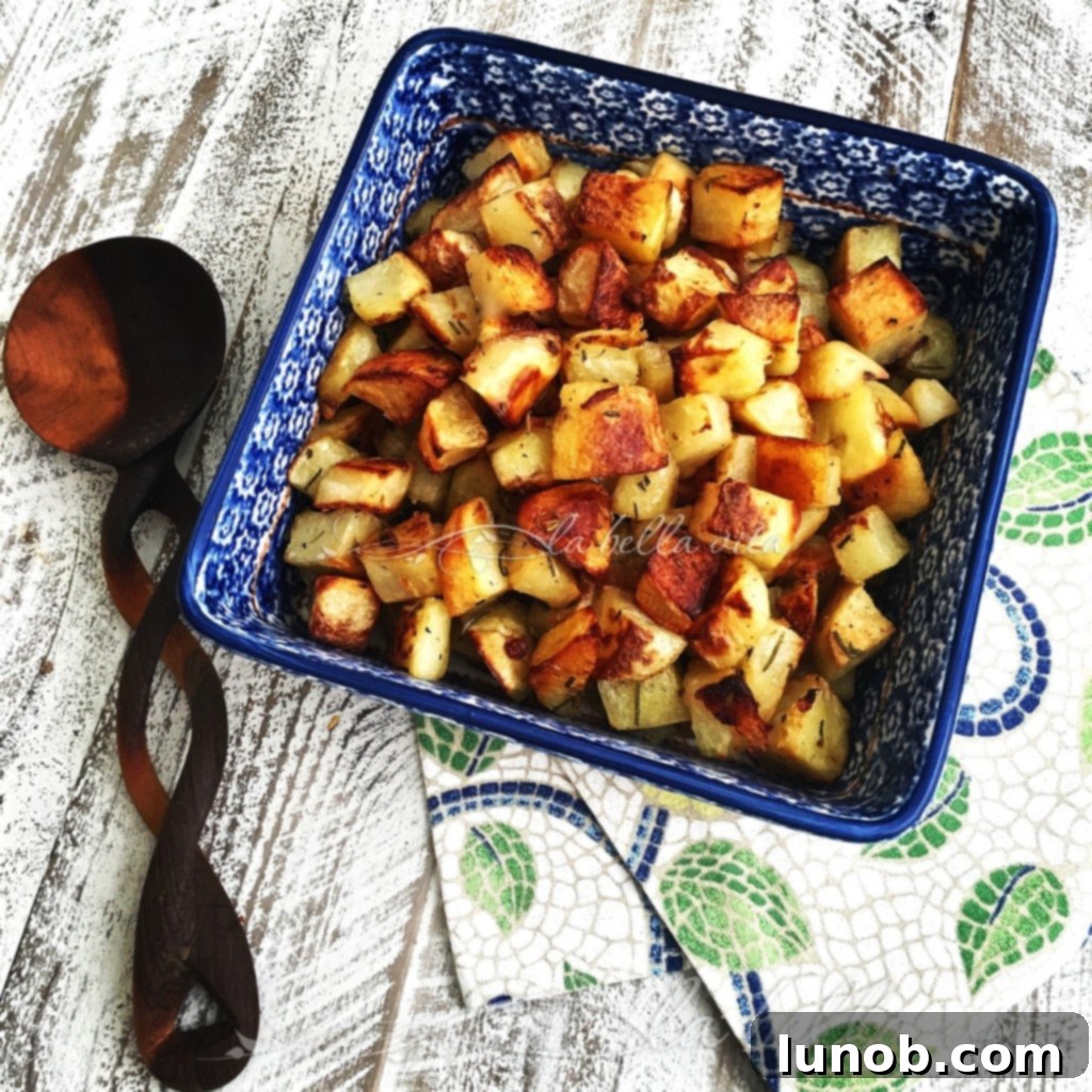 Pantry Perfection: Wholesome & Flavorful 12 Italian Roasted Rosemary and Garlic Potatoes