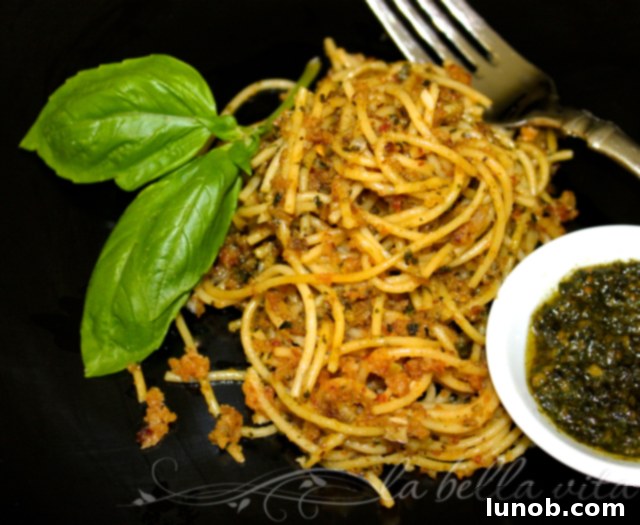 Pantry Perfection: Wholesome & Flavorful 5 Spaghetti with Toasted Garlic Breadcrumbs