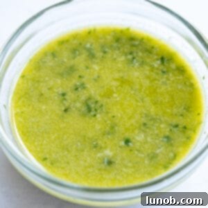 lemon basil vinaigrette