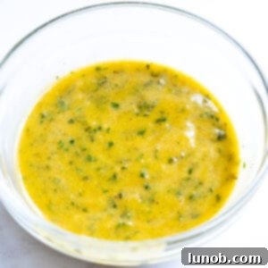 Cilantro mango vinaigrette