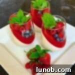 Panna Cotta with Strawberry Coulis (Fragole) ~ La Bella Vita Cucina