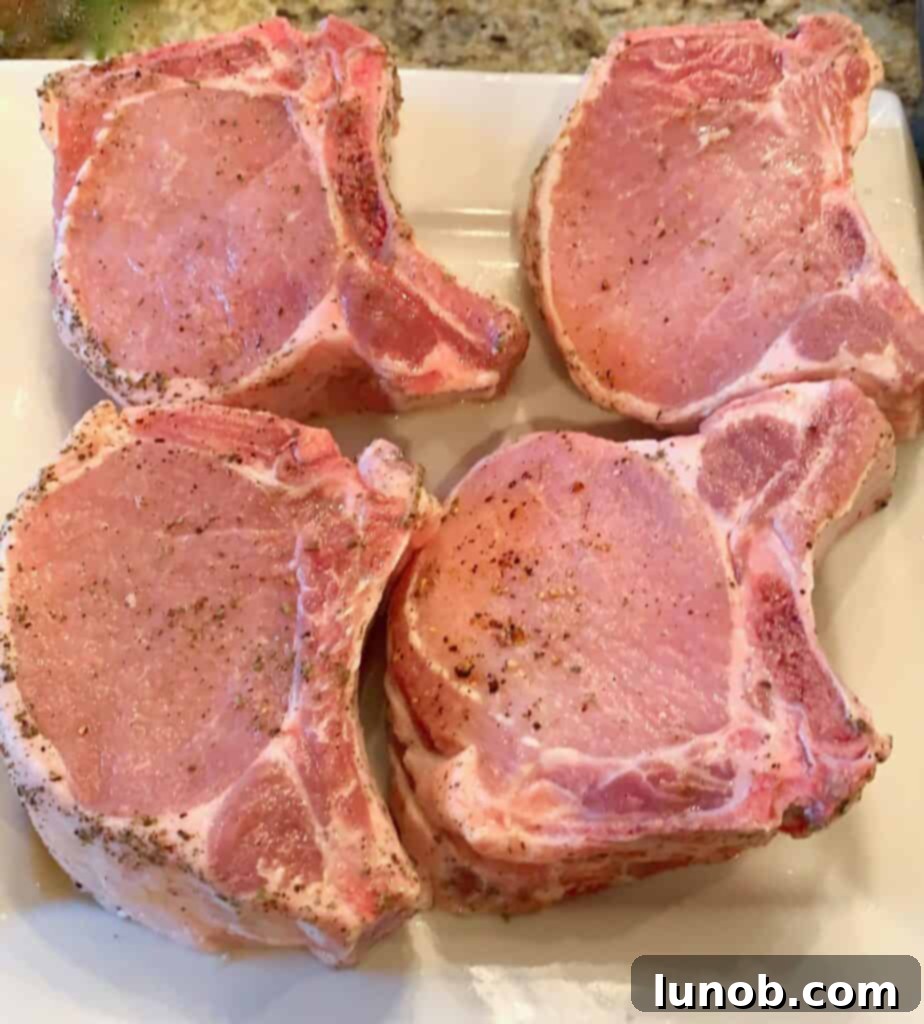 Stuffed Pork Chops with Pancetta and Fontina