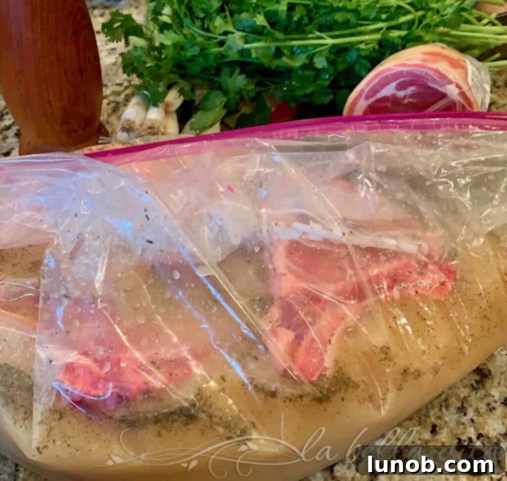 Stuffed Pork Chops with Pancetta and Fontina