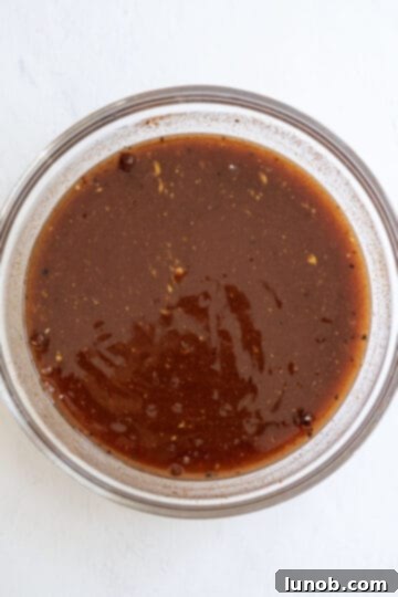 Smoky Chipotle BBQ Sauce 5 ingredients for bbq sauce mixed together