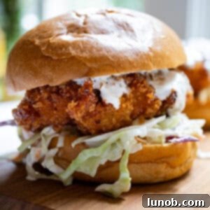 hot honey fried chicken sandwich