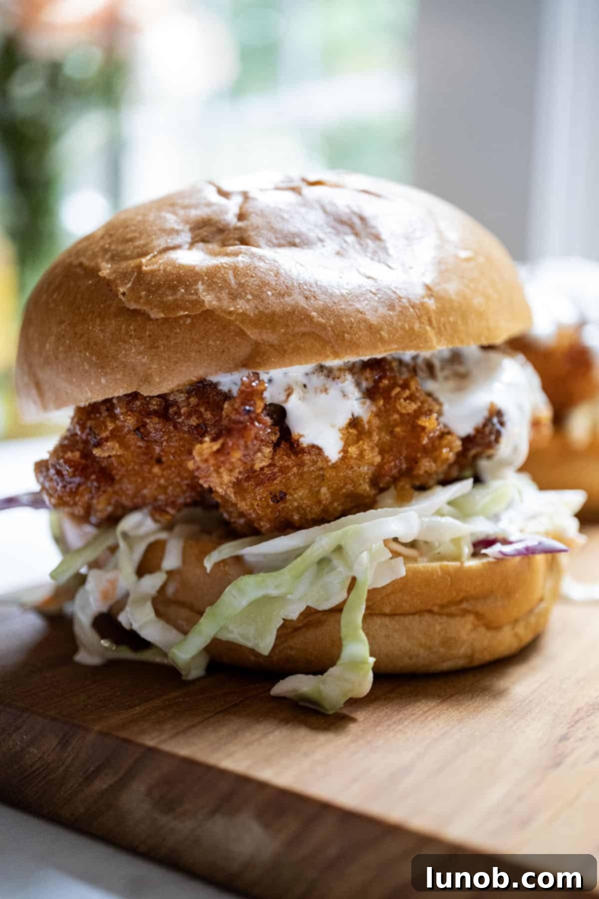 Blazing Honey Chicken Sandwich 9 hot honey fried chicken sandwich