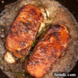 Pork Chops in Garlic Butter Sauce
