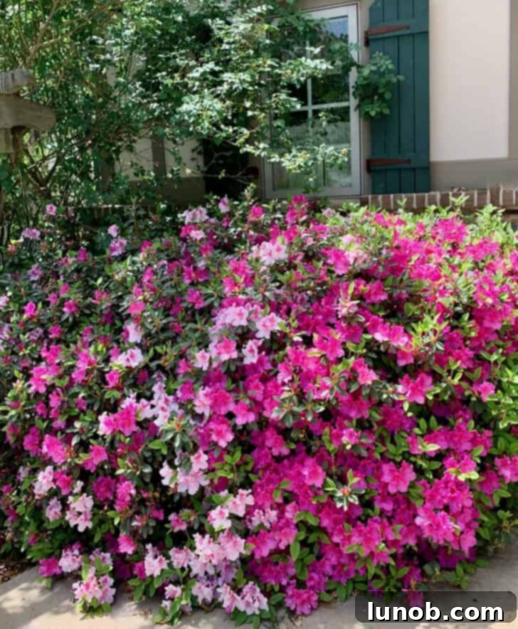 Italian Easter & Spring Feasts: 49 Delicious Recipes 2 Vibrant azaleas blooming, welcoming spring with a burst of color