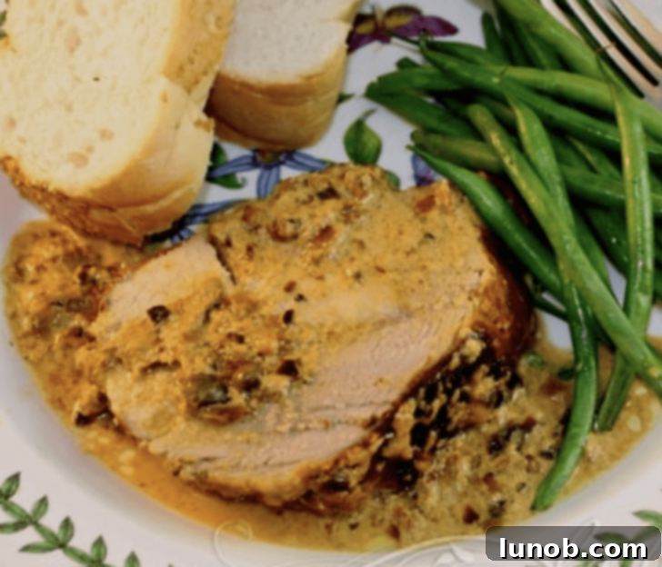 Italian Easter & Spring Feasts: 49 Delicious Recipes 27 Tender Pork Loin Braised in Milk with garlic and herbs