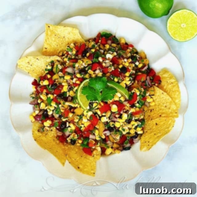 Fresh Corn Salsa