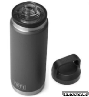 Yeti Water Bottle 26 oz., a durable and insulated water bottle.