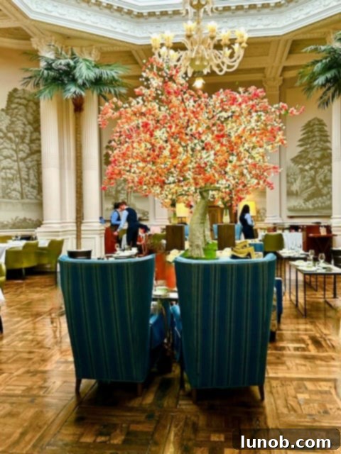 Balmoral Palm Court's Exquisite Afternoon Tea 5 The grand interior of Palm Court at The Balmoral