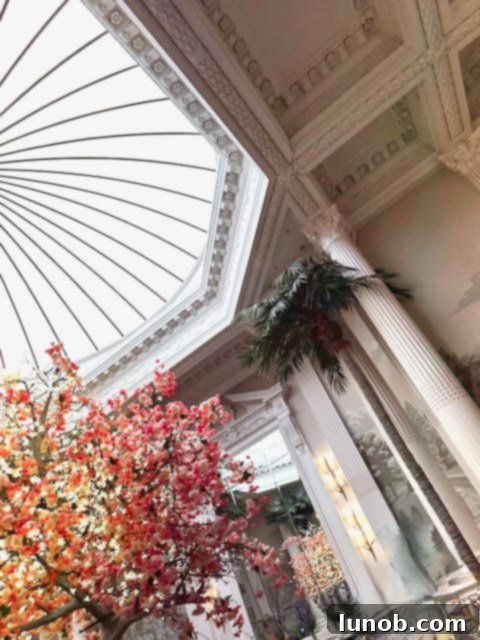 Balmoral Palm Court's Exquisite Afternoon Tea 9 Palm Court seating area