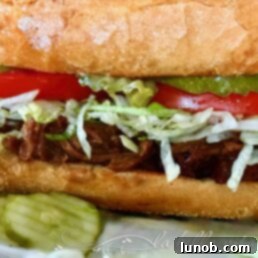 New Orleans Roast Beef Debris Po Boy |