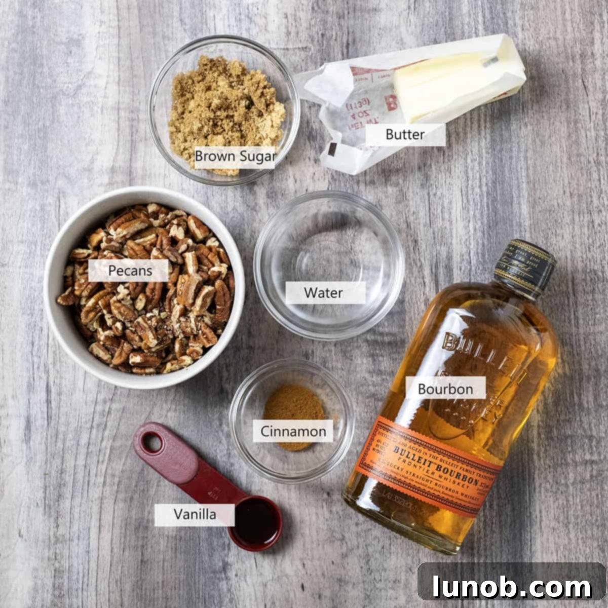 Ingredients for the recipe.