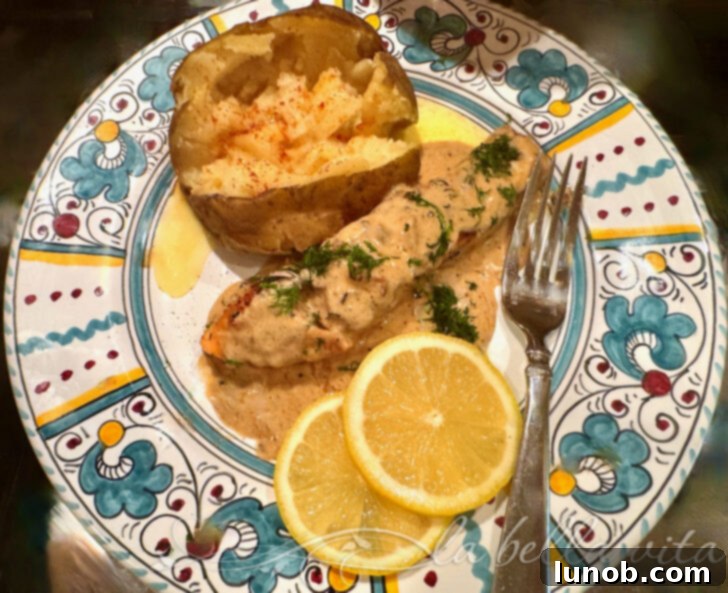 Golden Salmon with Lemon Parmesan Cream 3 Salmon in Creamy Parmesan Sauce