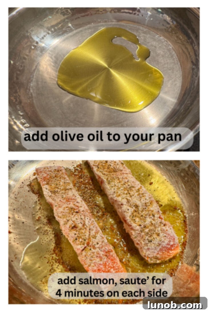 Golden Salmon with Lemon Parmesan Cream 6 img 64132 5