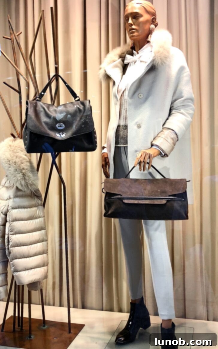 Zanellato brand apparel, showcasing classy and beautiful designs