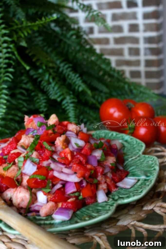 Panzanella Tuscan Tomato and Bread Salad