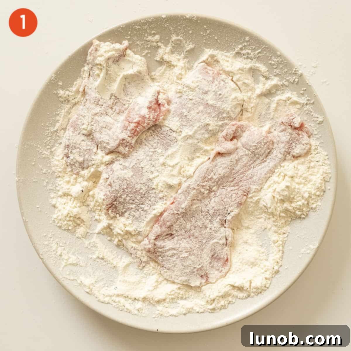 Classic Veal Marsala 4 Veal dredged in flour.