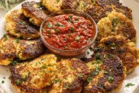 Crispy Cauliflower Fritters