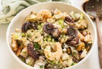 Zesty Mediterranean Seafood Salad